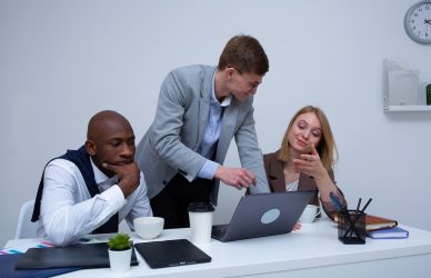 People having Meeting
