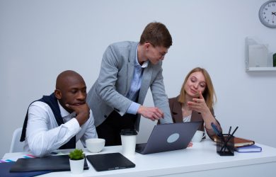 People having Meeting